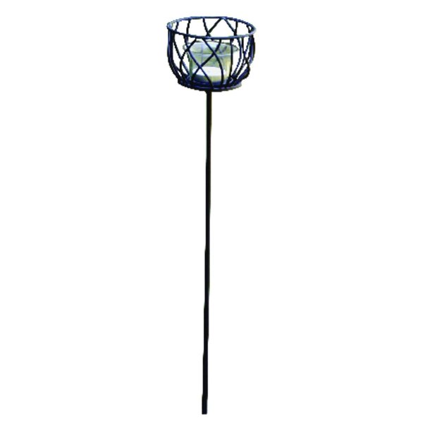 Candle Stakes Apex Black Steel 23-13/16 in. H Decorative Garden Stakes DE3208